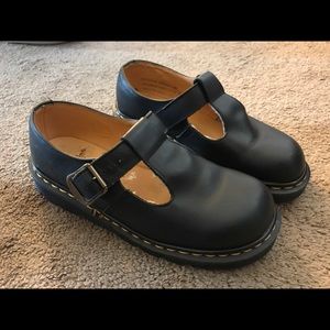 Dr. Martens black Mary Jane shoes size 9